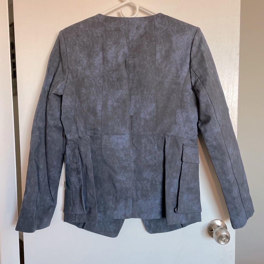 Donna Karan NY Zip Tie Dye Blazer - Size 8 - Picture 8 of 15
